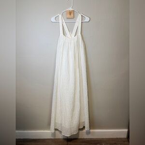 H&M Cream Maxi Dress
